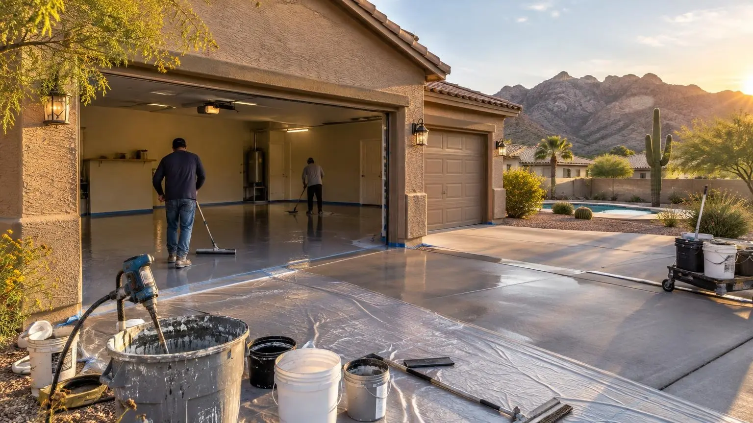 Epoxy Flooring in Goodyear, AZ